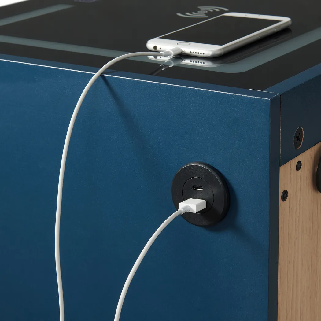 Narcis Blue Nightstand - Thumbnail - Image 12