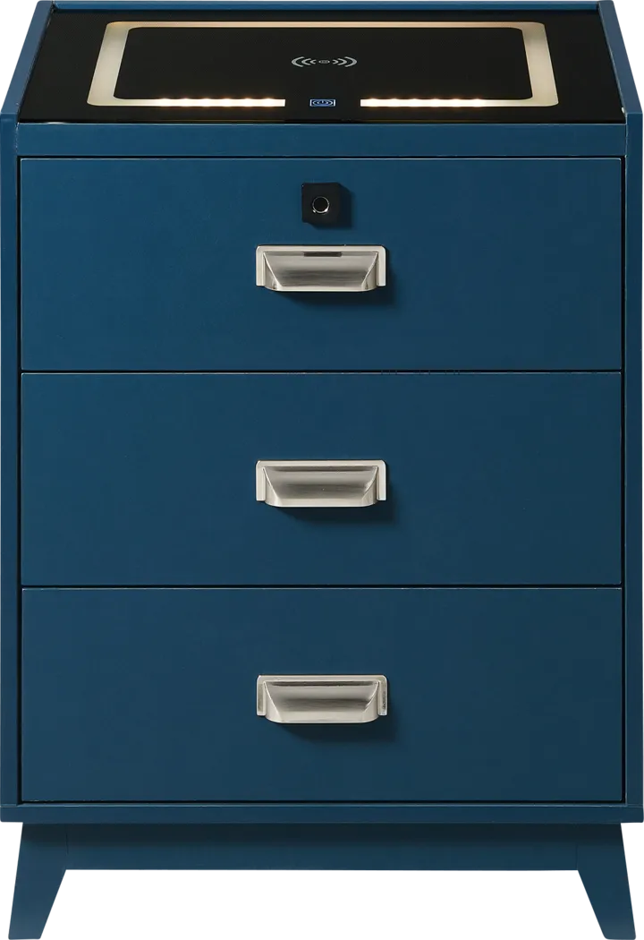 Narcis Blue Nightstand - Thumbnail - Image 6