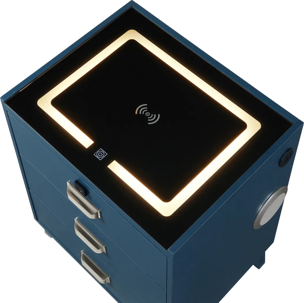 Narcis Blue Nightstand - Thumbnail - Image 8