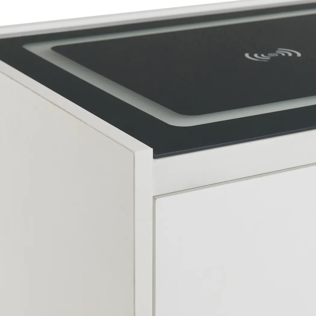 Narcis White Nightstand - Thumbnail - Image 12