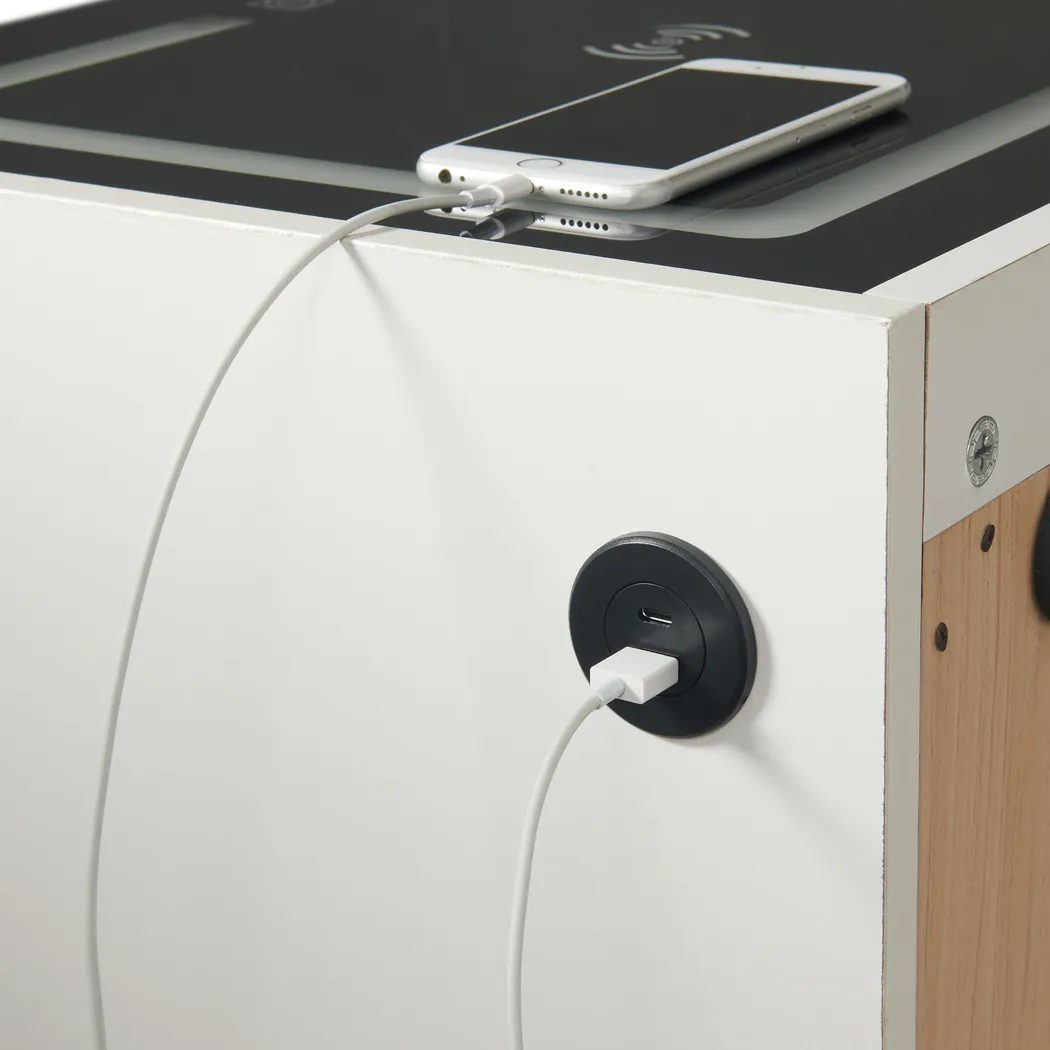 Narcis White Nightstand - Thumbnail - Image 13