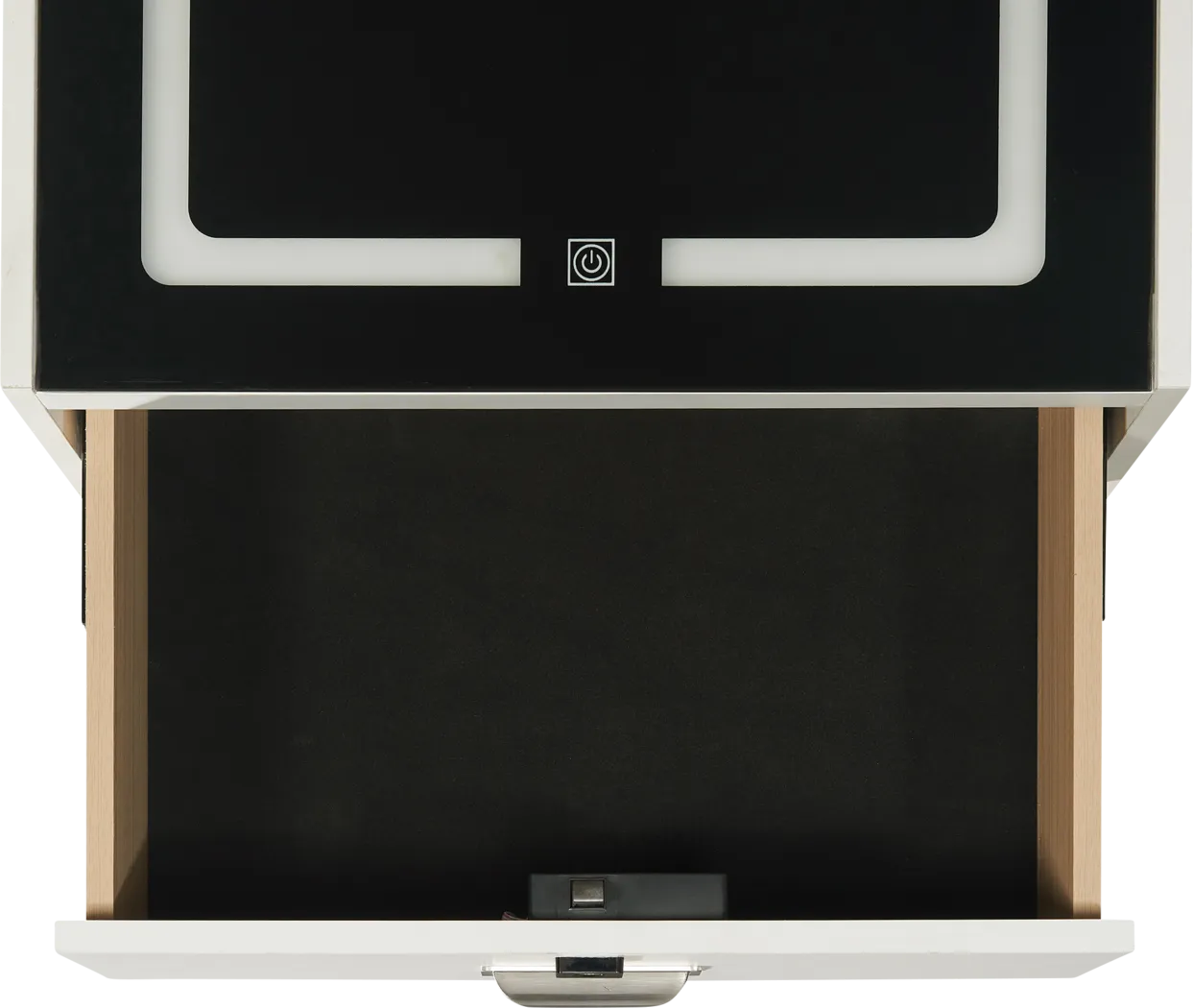 Narcis White Nightstand - Thumbnail - Image 4