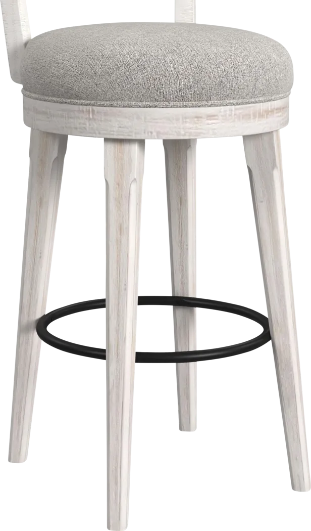 Nare Gray Bar Stool Set of 2 - Thumbnail - Image 8