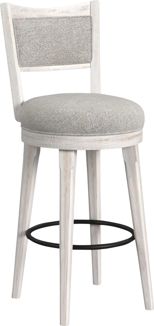 Nare Gray Bar Stool Set of 2 - Thumbnail - Image 1