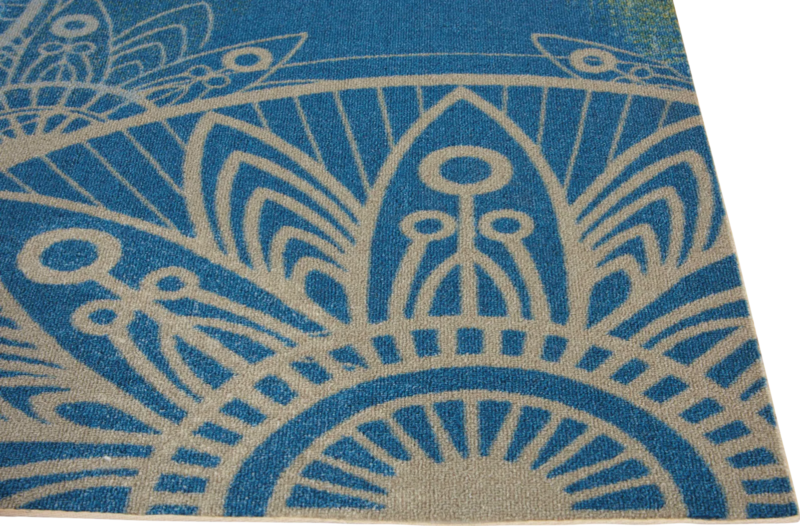 Narely Blue 5' x 8' Indoor/Outdoor Rug - Thumbnail - Image 4