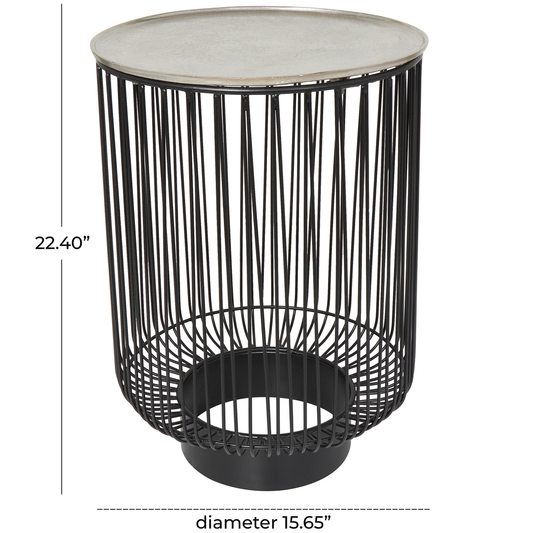 Narfoz Black Accent Table - Thumbnail - Image 10