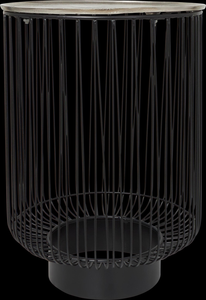 Narfoz Black Accent Table - Thumbnail - Image 1