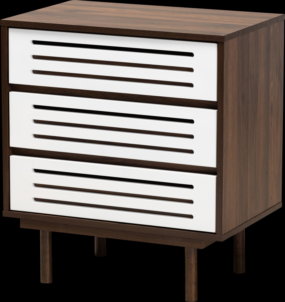 Narian Brown Nightstand - Thumbnail - Image 1