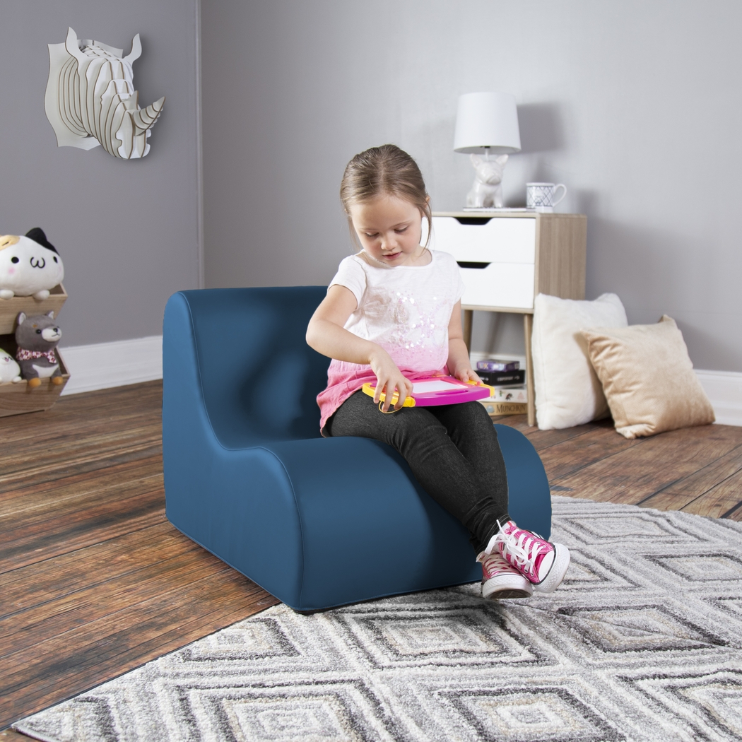 Kids Nariko Blue Small Chair - Thumbnail - Image 2