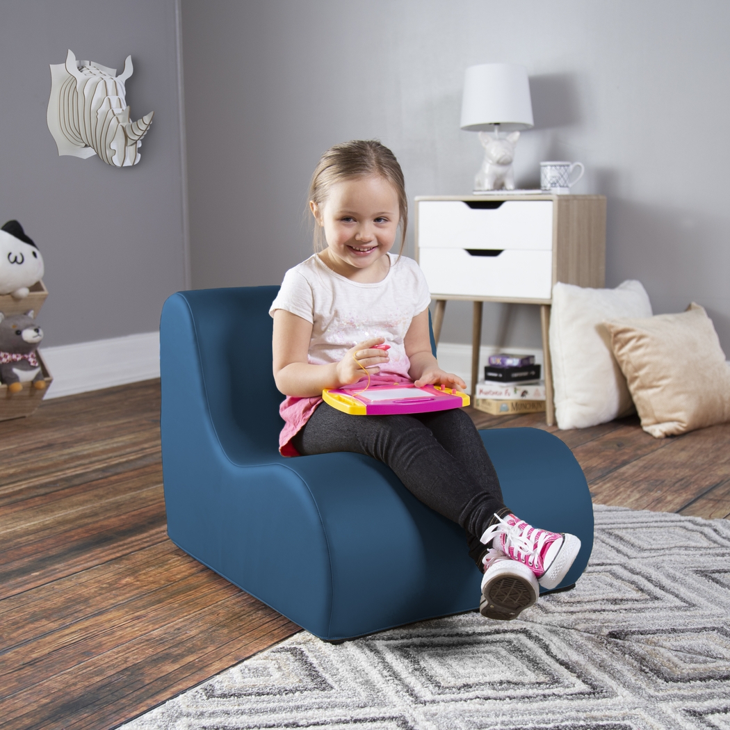 Kids Nariko Blue Small Chair - Thumbnail - Image 3