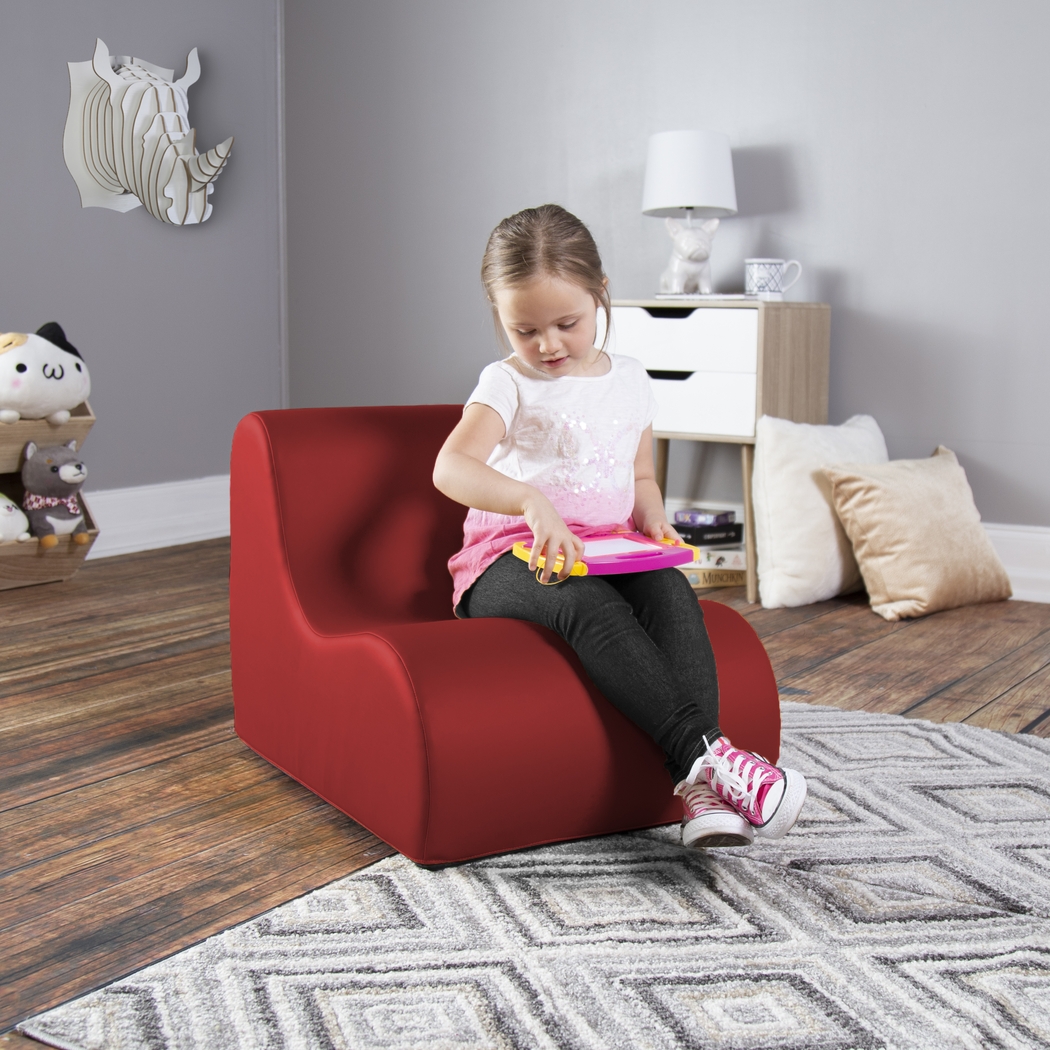 Kids Nariko Red Small Chair - Thumbnail - Image 2