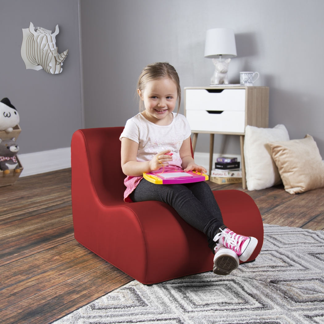 Kids Nariko Red Small Chair - Thumbnail - Image 3