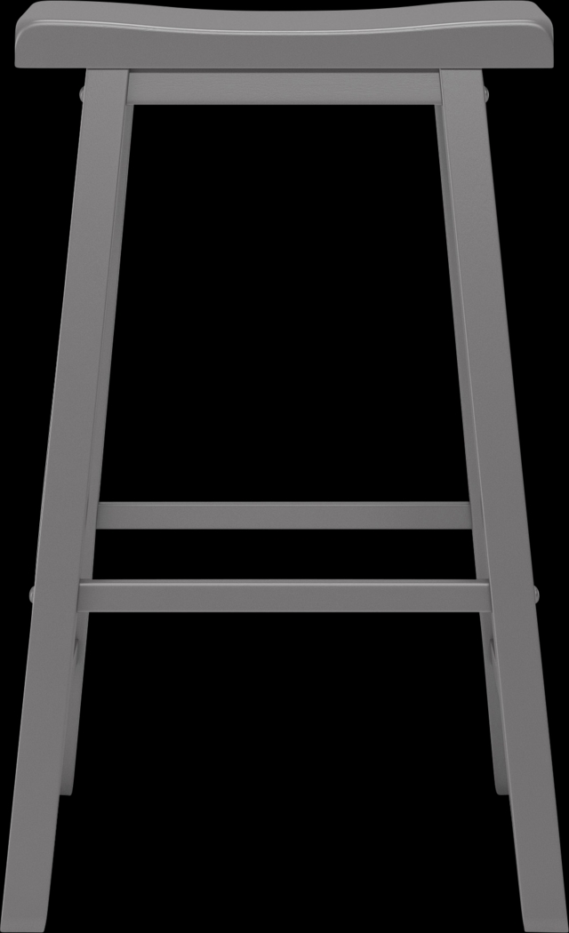 Nario Gray Barstools (Set of 2) - Thumbnail - Image 3