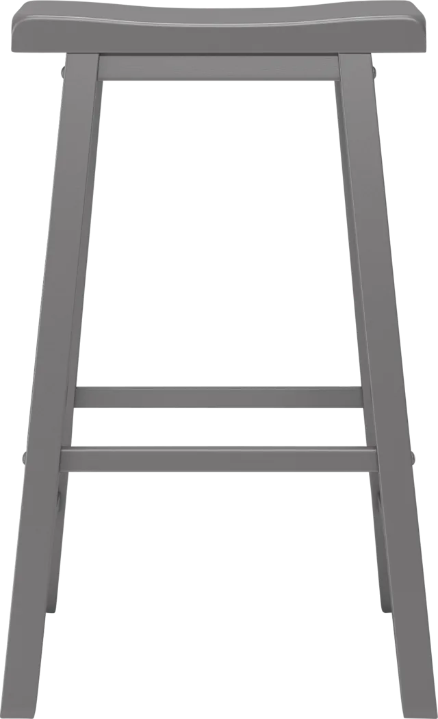 Nario Gray Barstools (Set of 2) - Thumbnail - Image 3