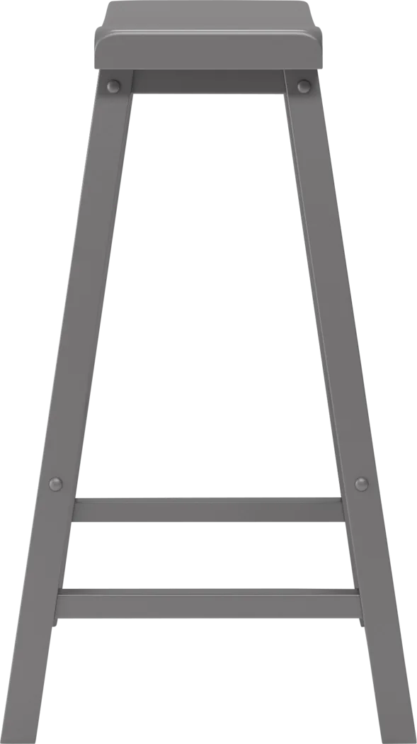 Nario Gray Barstools (Set of 2) - Thumbnail - Image 4