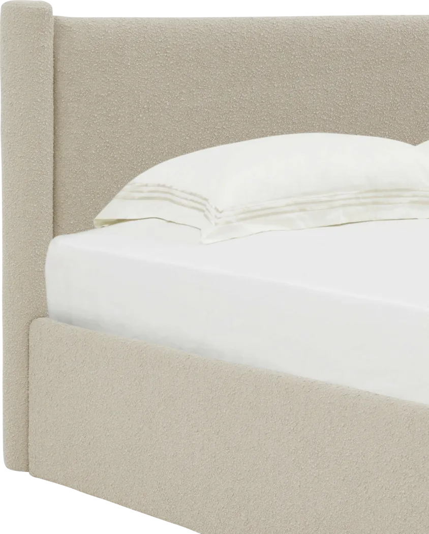 Narset Oatmeal King Bed - Thumbnail - Image 4