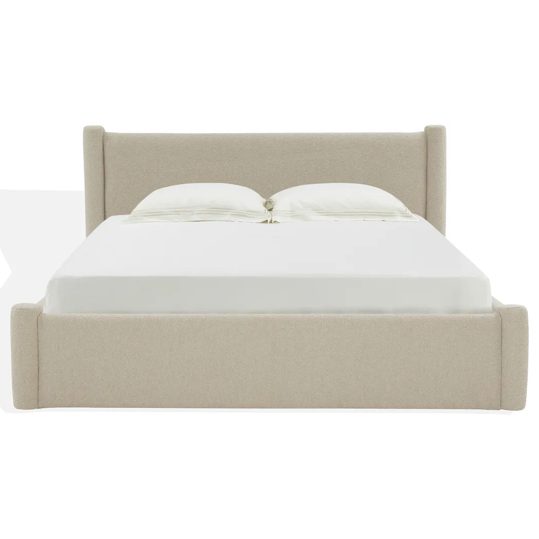 Narset Oatmeal King Bed - Thumbnail - Image 7