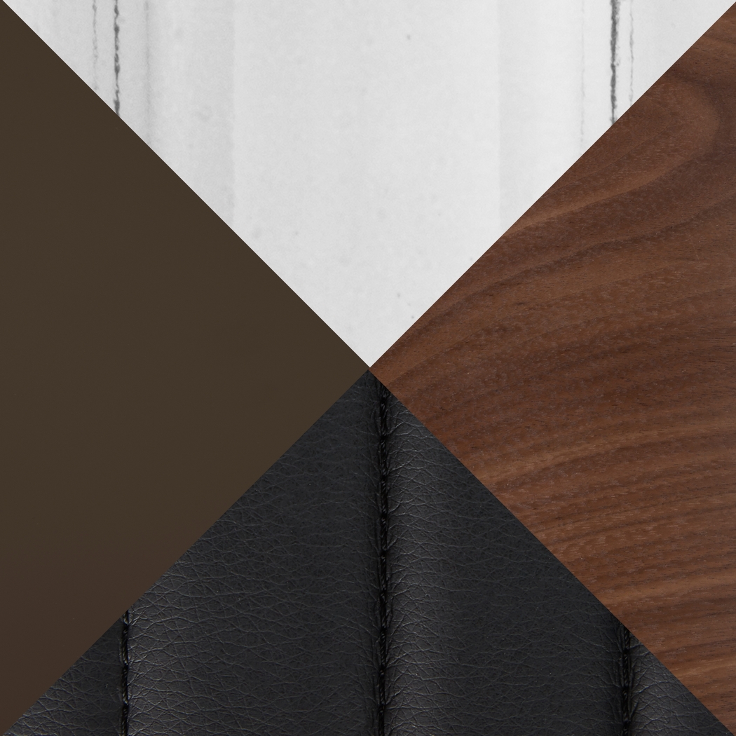 Narsi Black Adjustable Swivel 3 Pc Counter Height Dining Set - Thumbnail - Image 9