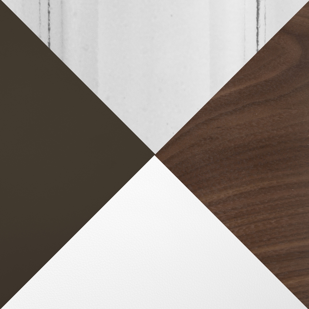 Narsi White Adjustable Swivel 3 Pc Counter Height Dining Set - Thumbnail - Image 8