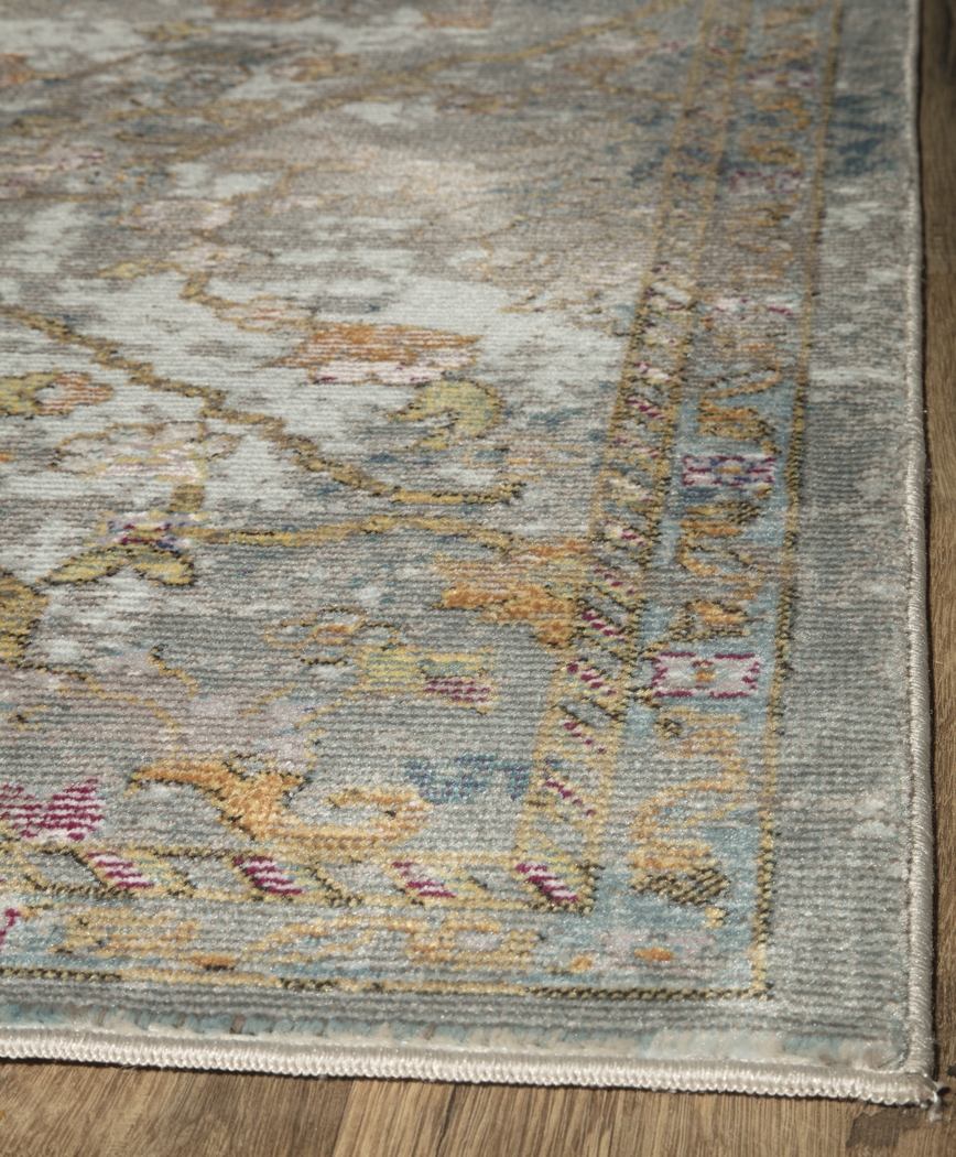 Narveera Gray 5' x 7' Rug - Thumbnail - Image 2