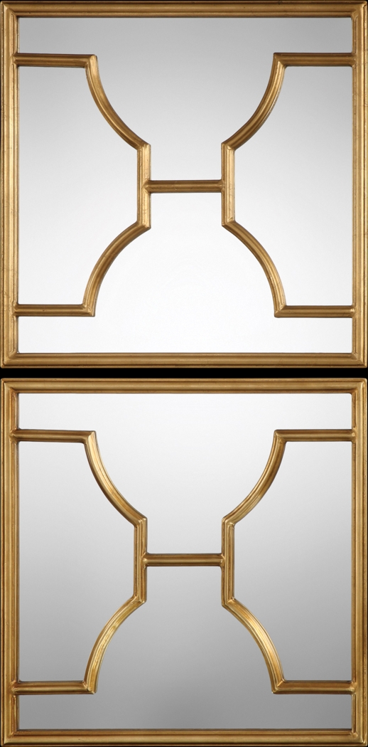 Nash Gold Mirror, Set of 2 - Thumbnail - Image 1