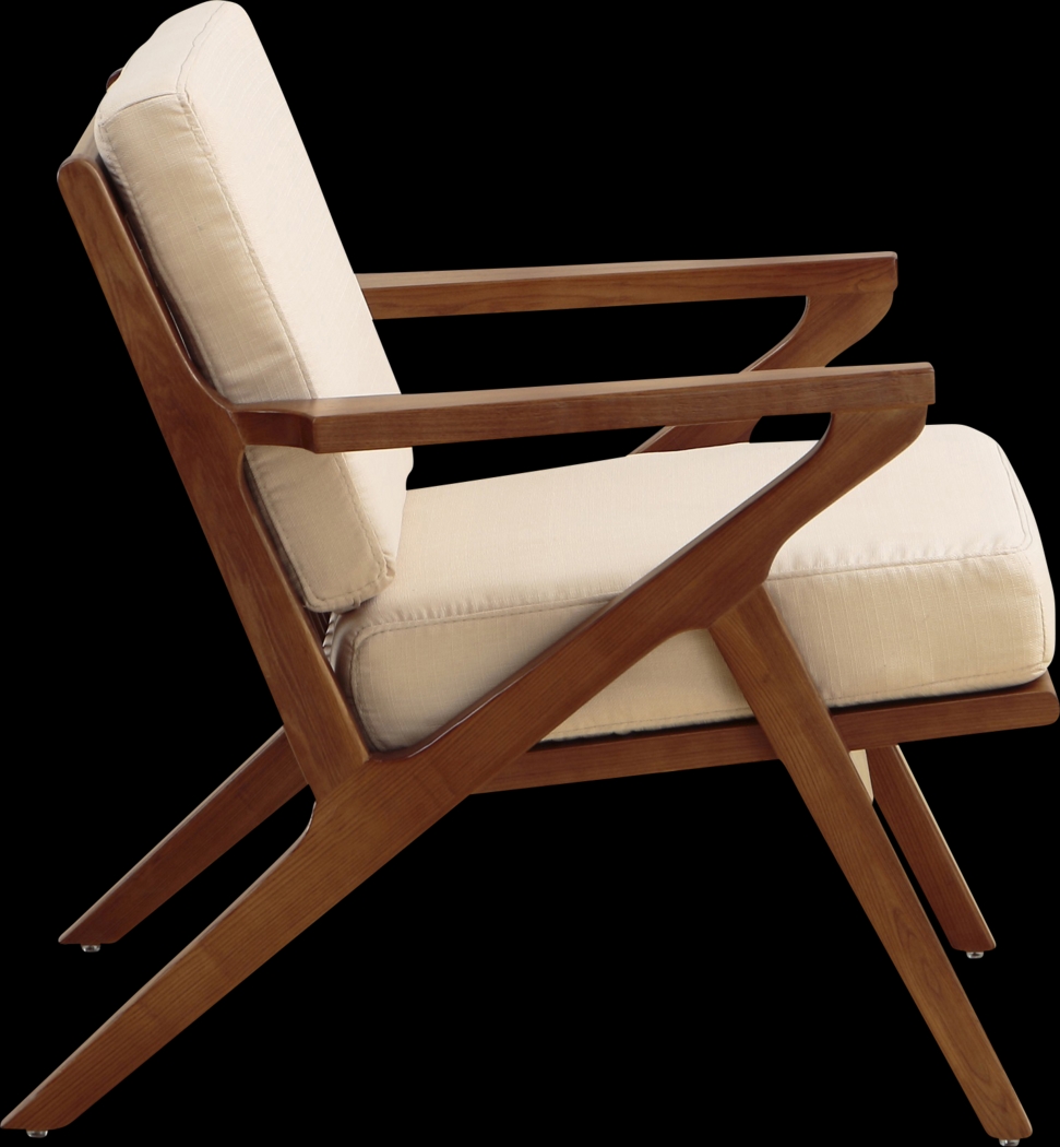 Nashotah Beige Accent Chair - Thumbnail - Image 2