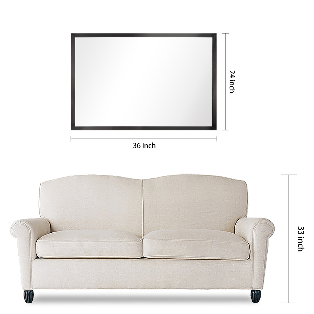 Nasir Black Large Mirror - Thumbnail - Image 7