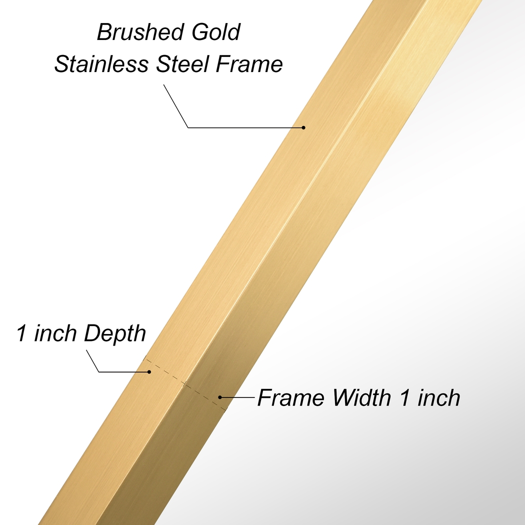 Nasir Gold Small Mirror - Thumbnail - Image 6