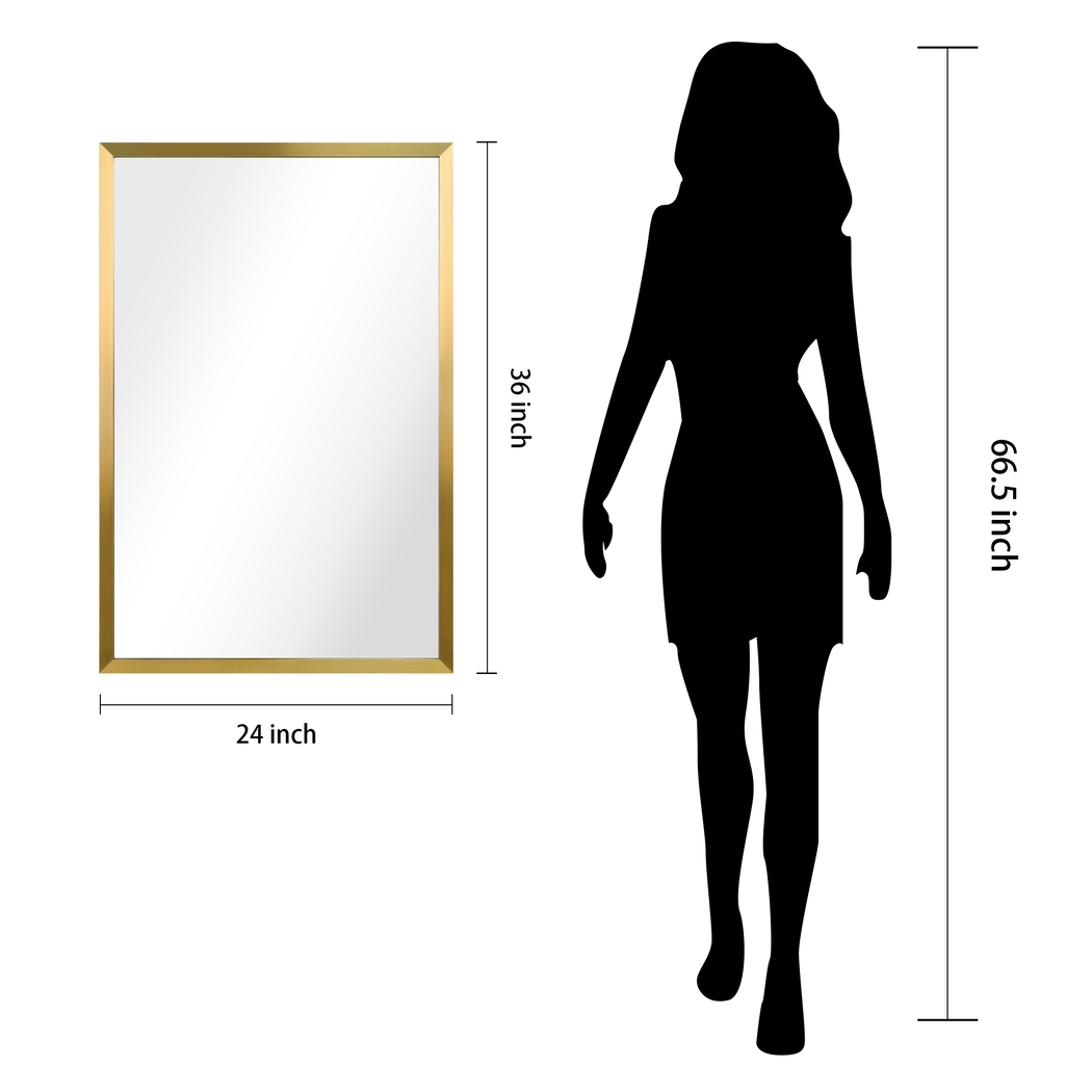 Nasir Gold Large Mirror - Thumbnail - Image 8