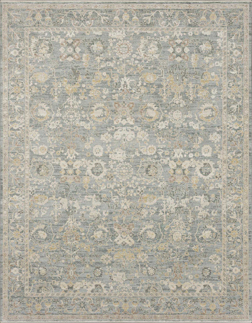 Nasker Blue 5'3 x 7'10 Rug - Thumbnail - Image 1