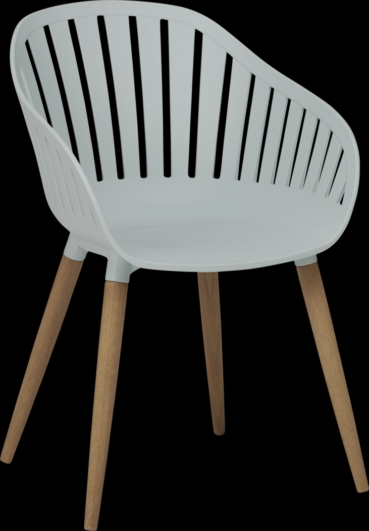 Nassau 5 Pc Rectangle Outdoor Dining Set with Green Chairs - Thumbnail - Image 3