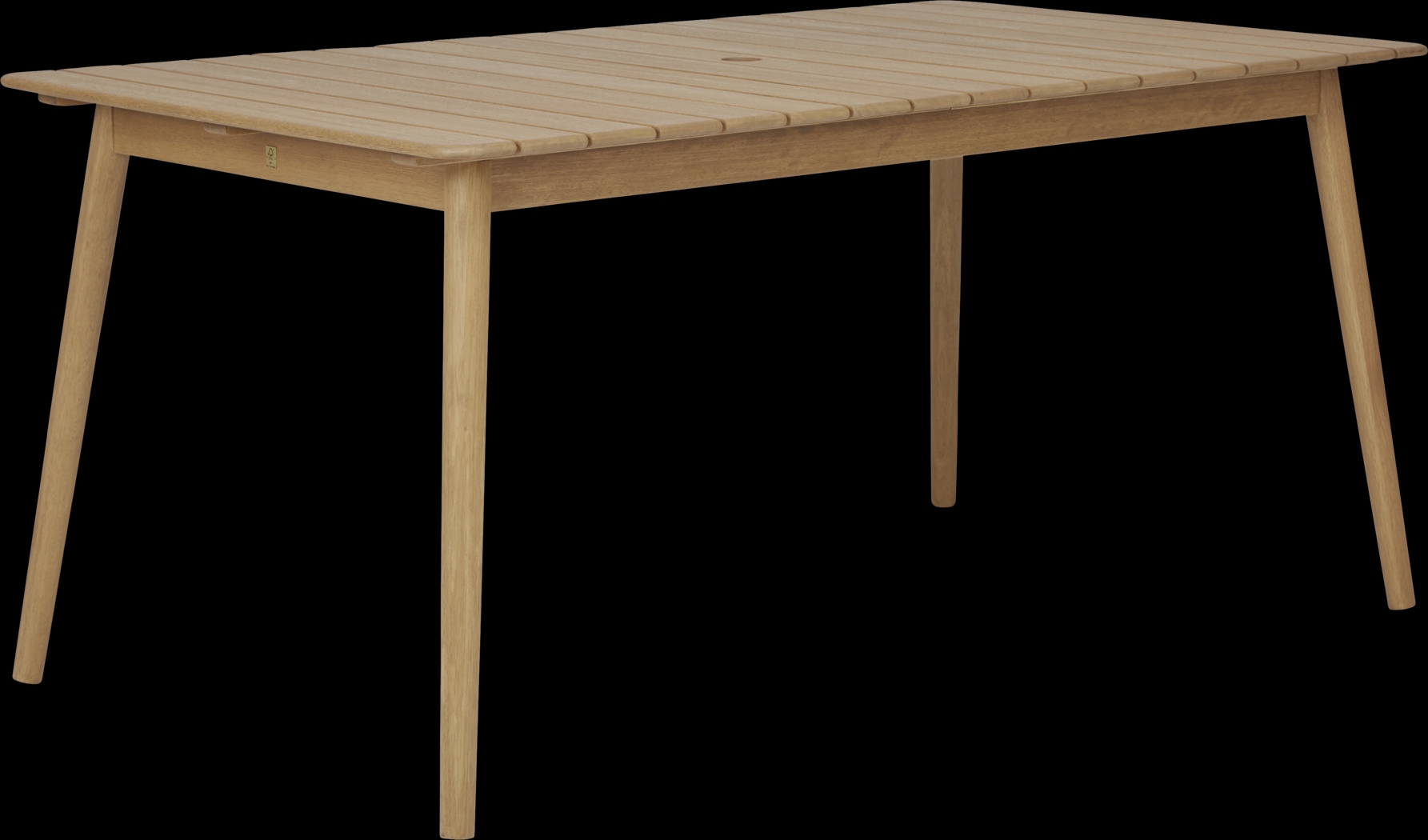 Nassau 5 Pc Rectangle Outdoor Dining Set with White Chairs - Thumbnail - Image 2