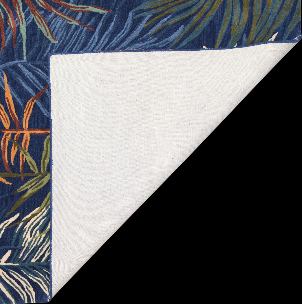 Nassella Navy 5 x 7'6 Rug - Thumbnail - Image 5