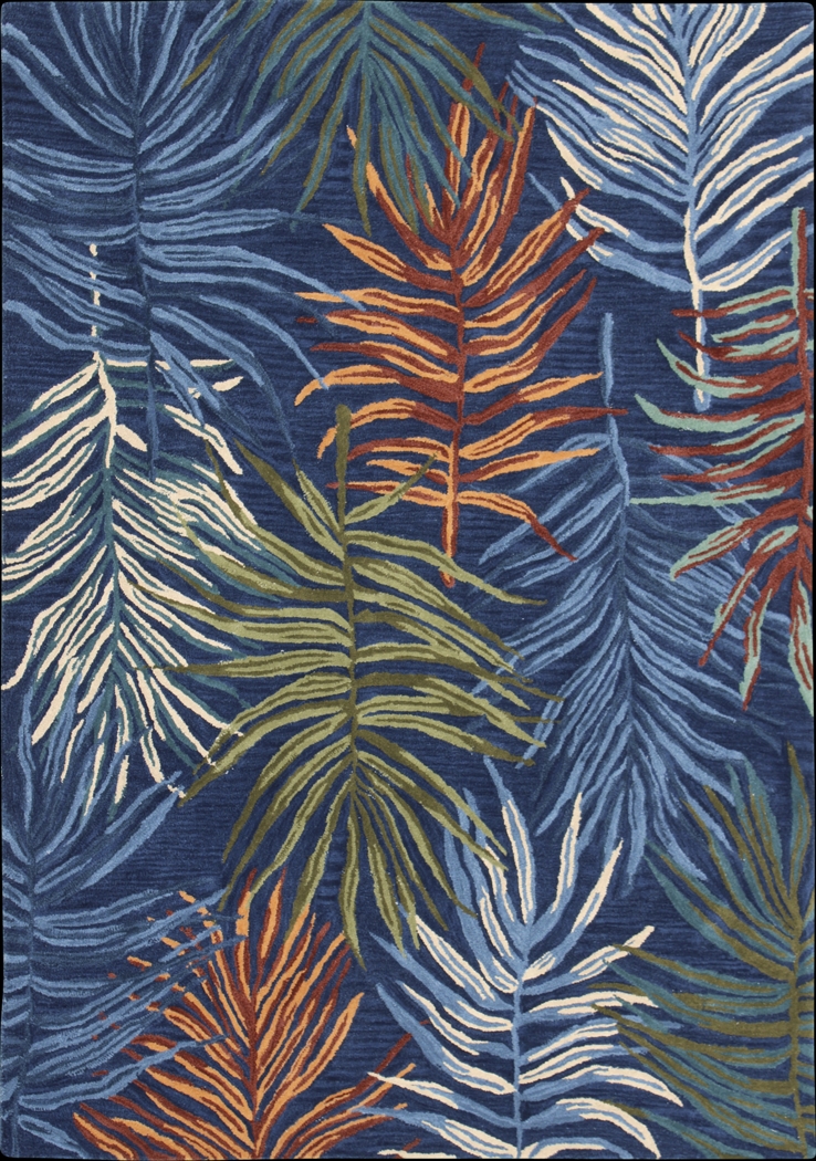 Nassella Navy 5 x 7'6 Rug - Thumbnail - Image 1