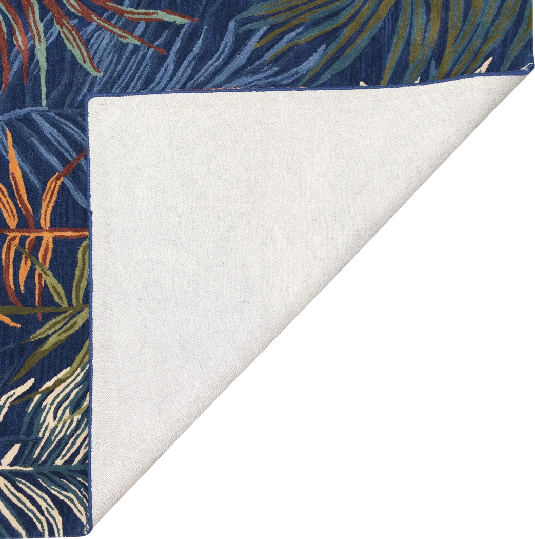 Nassella Navy 7'6 x 9'6 Rug - Thumbnail - Image 5