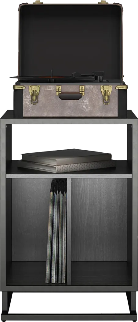 Nassi Black Storage End Table - Thumbnail - Image 4