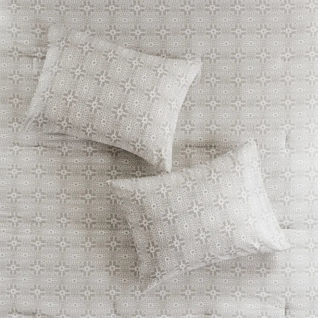 Nasworthy Ivory 6 Pc Full/Queen Comforter Set - Thumbnail - Image 10
