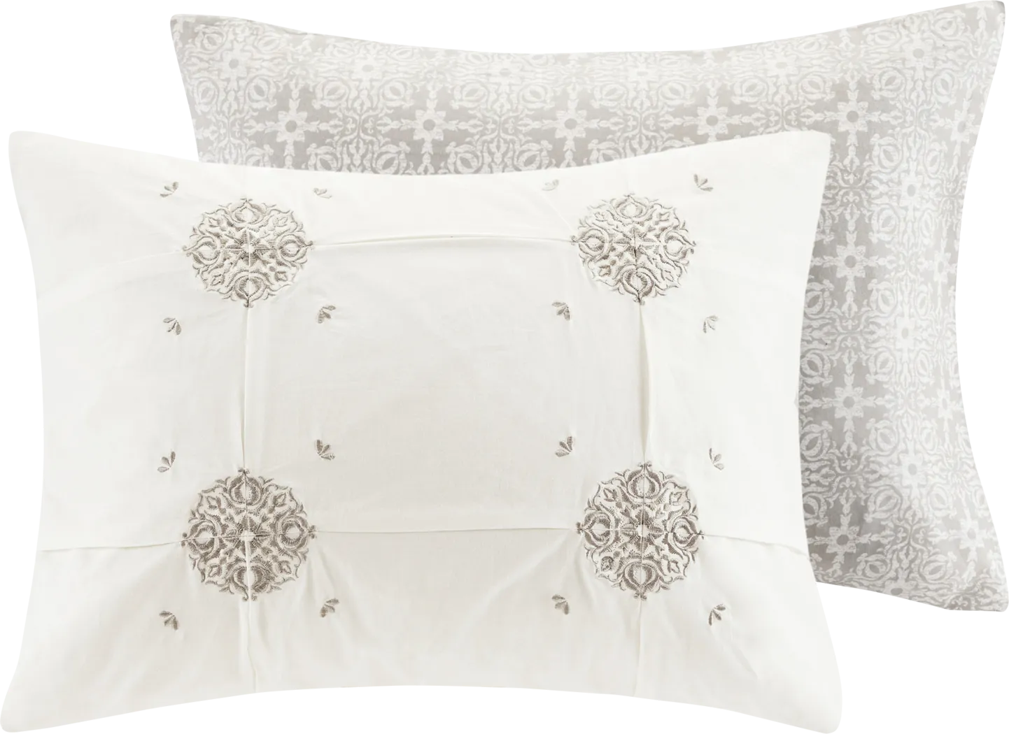 Nasworthy Ivory 6 Pc Full/Queen Comforter Set - Thumbnail - Image 8