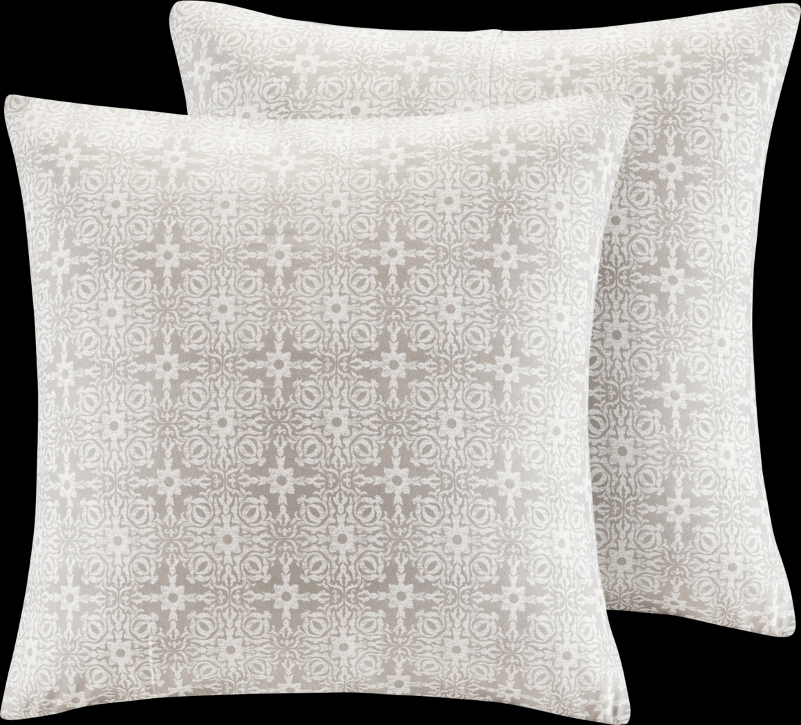 Nasworthy Ivory 6 Pc King/California King Comforter Set - Thumbnail - Image 9