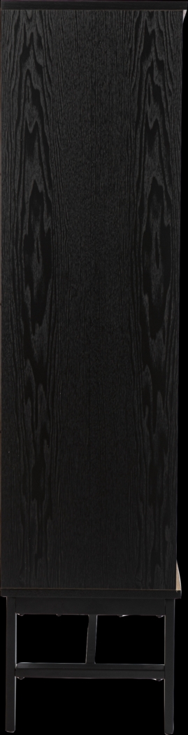 Natalbany Black Curio Cabinet - Thumbnail - Image 2