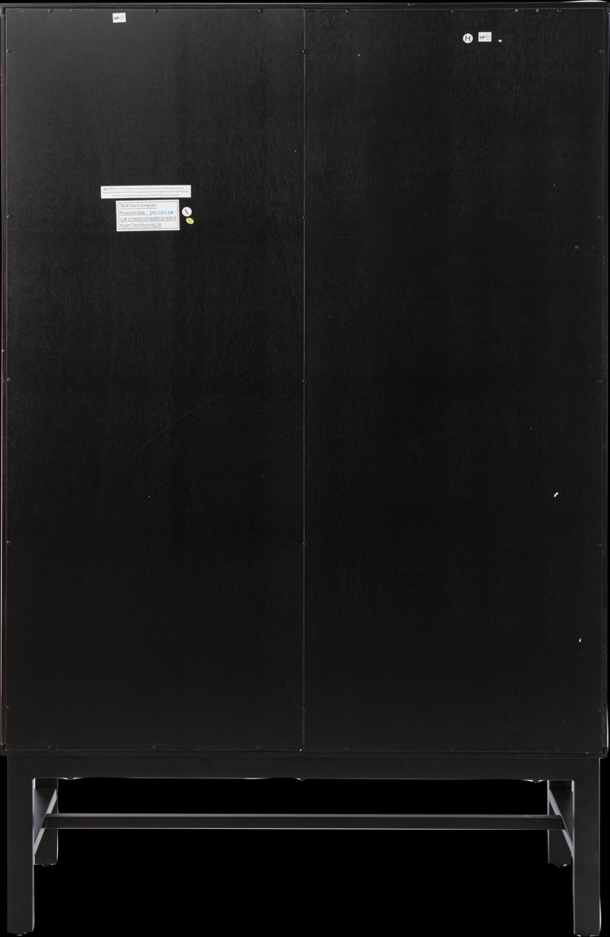 Natalbany Black Curio Cabinet - Thumbnail - Image 3
