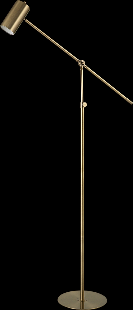 Natchez Avenue Brass Floor Lamp - Thumbnail - Image 6