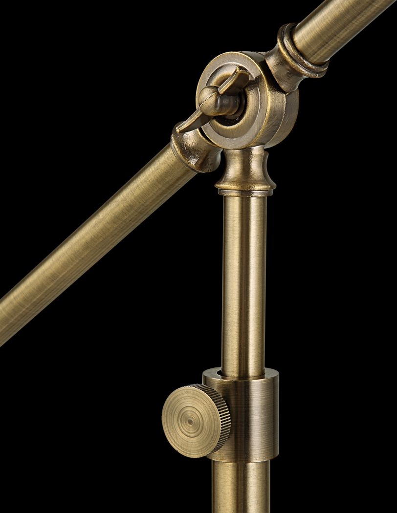 Natchez Avenue Brass Floor Lamp - Thumbnail - Image 9