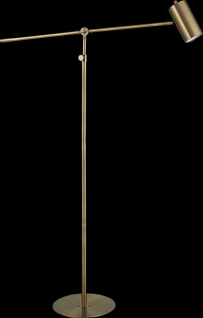 Natchez Avenue Brass Floor Lamp - Thumbnail - Image 1