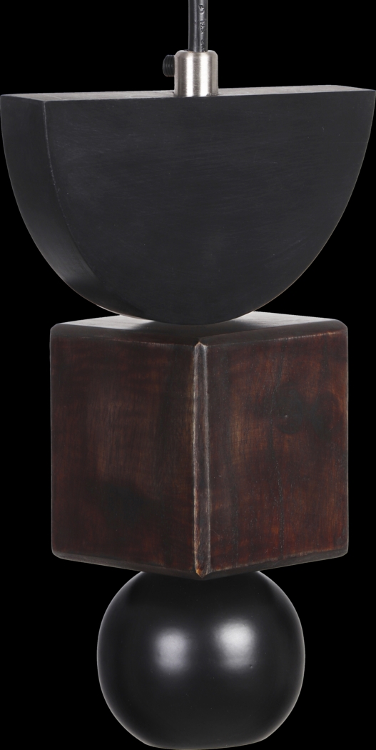 Nathans Cay Brown Pendant - Thumbnail - Image 1