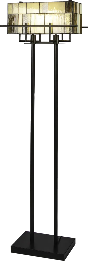 Natick Drive Gray Floor Lamp - Thumbnail - Image 1