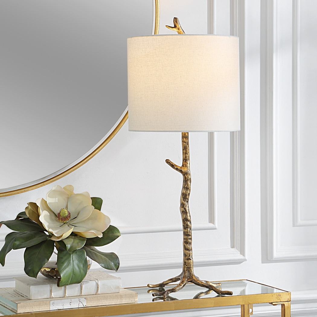 Natoma Oaks Gold Lamp - Thumbnail - Image 3