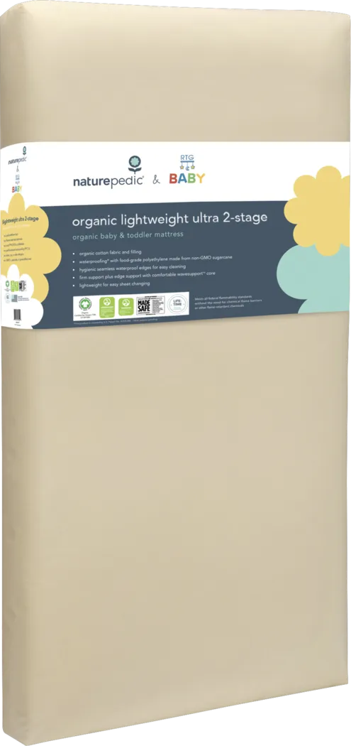Naturepedic Lightweight 2-Stage Crib Mattress - Thumbnail - Image 3