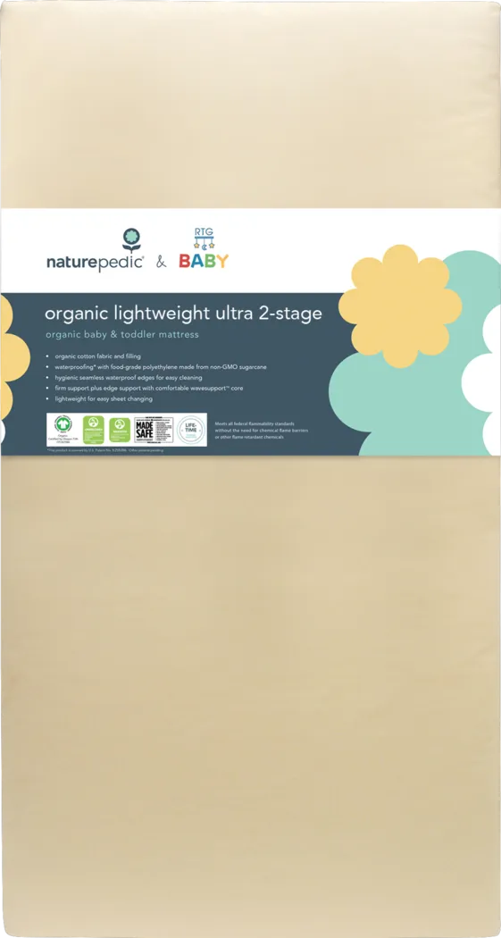 Naturepedic Lightweight 2-Stage Crib Mattress - Thumbnail - Image 1