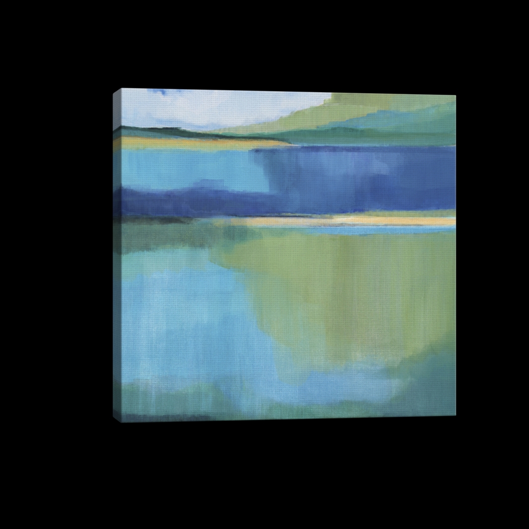 Nature's Reflection I Blue Artwork - Thumbnail - Image 2